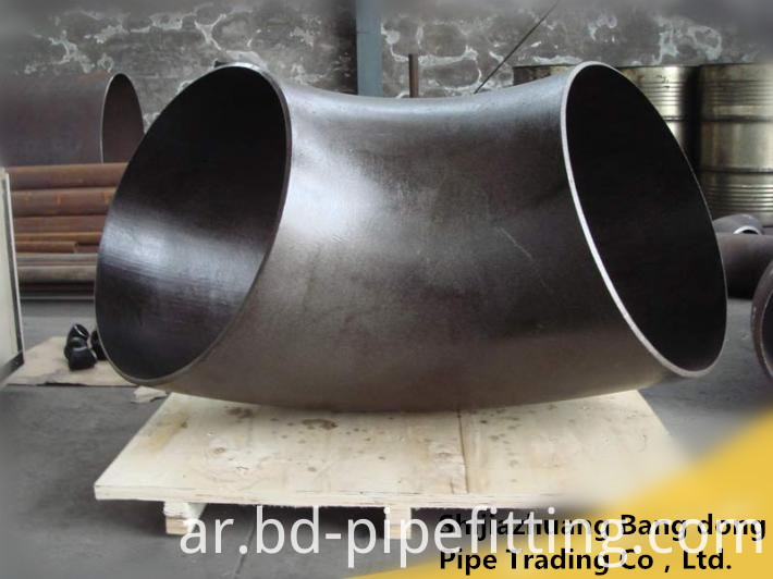 قصيرة التجهيزات دائرة نصف قطرها الصلب الكوع short radius steel elbow fittings